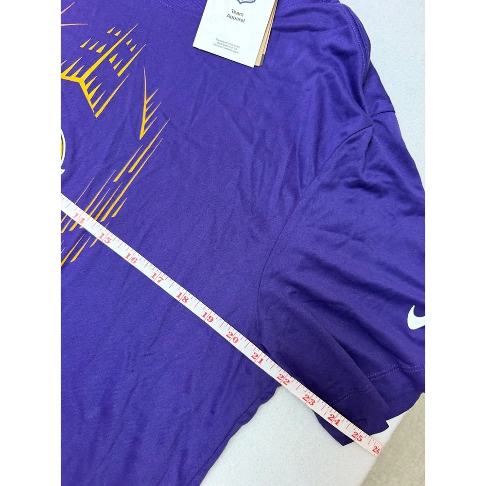 Nike Minnesota Vikings NFL Dri-FIT Purple Graphic Shirt Mens XL NKGK-51L-9M-JKV